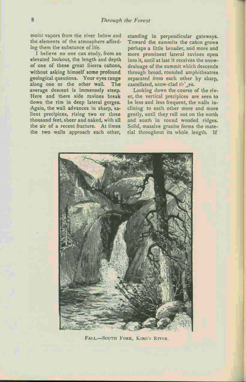 Mountaineering in the Kings River Country, 1864. vist0042zd
